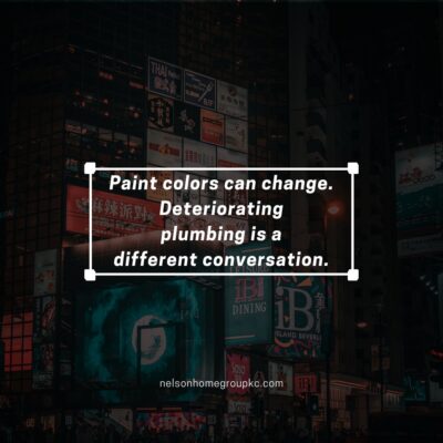 Joe Nelson Kansas City realtor tip about home inspection priorities when buying in Waldo KC