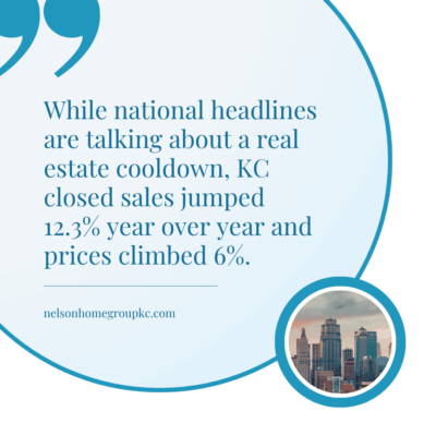 KC Closed Sales Jumped