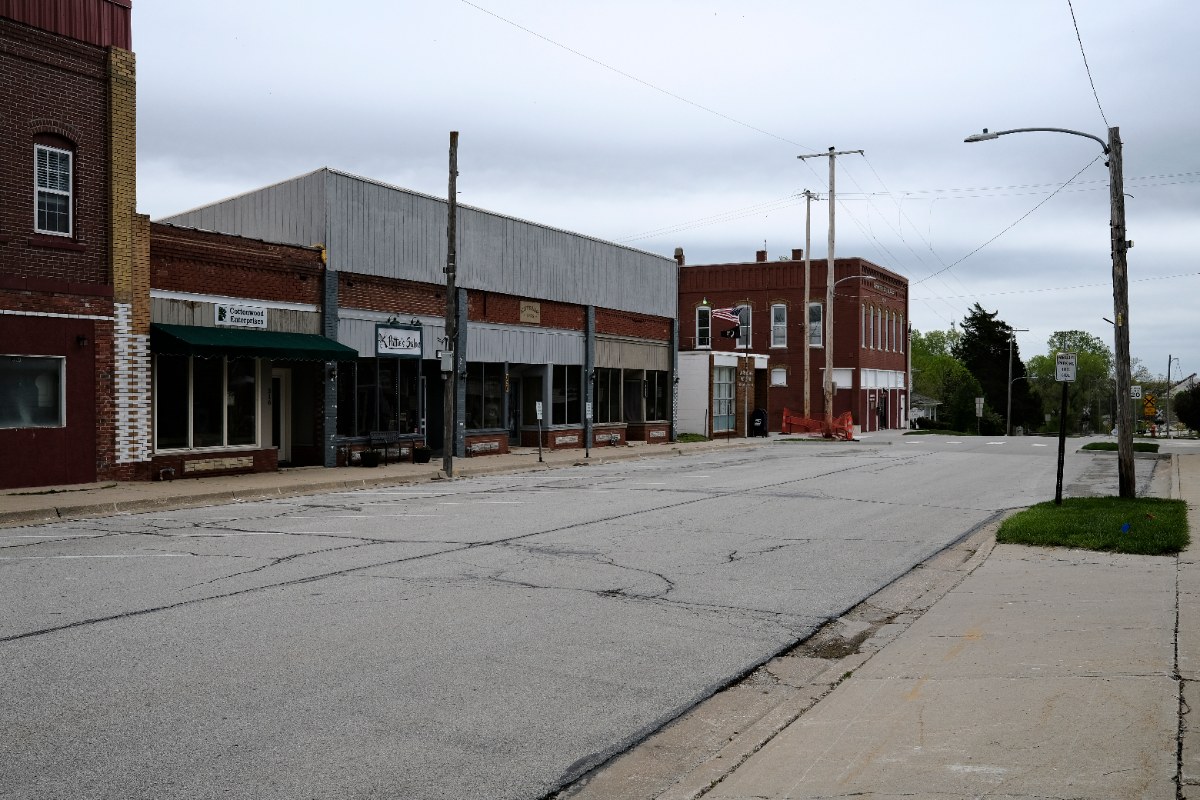 Nelson Street in Edgerton, KS