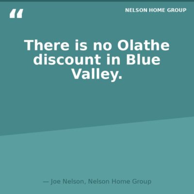 There is no Olathe discount in Blue Valley School District