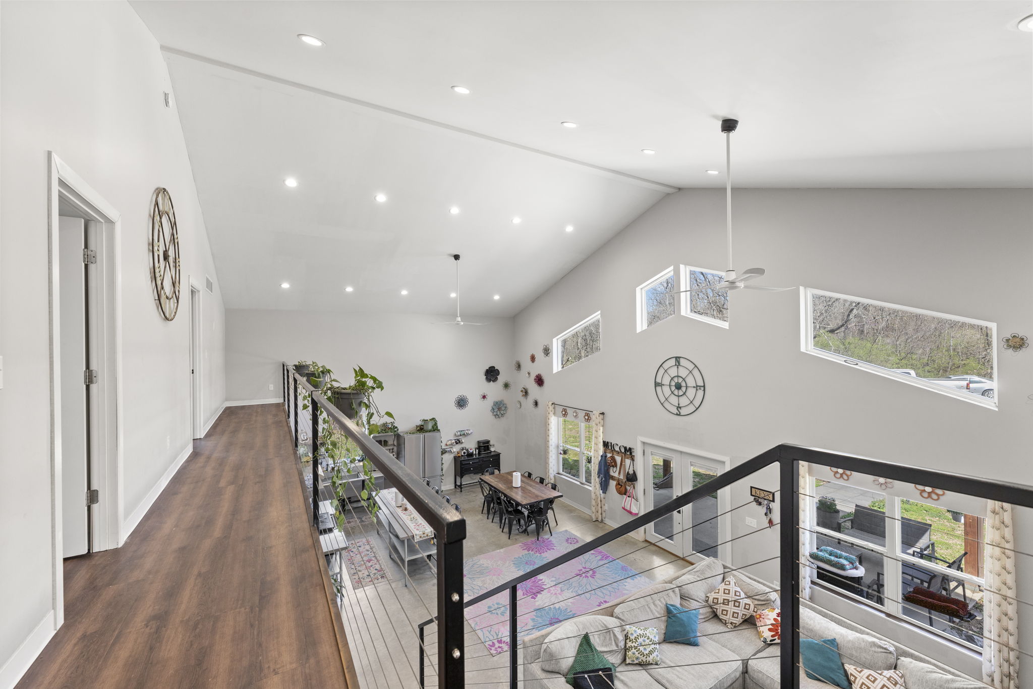 Loft overlooking the great room