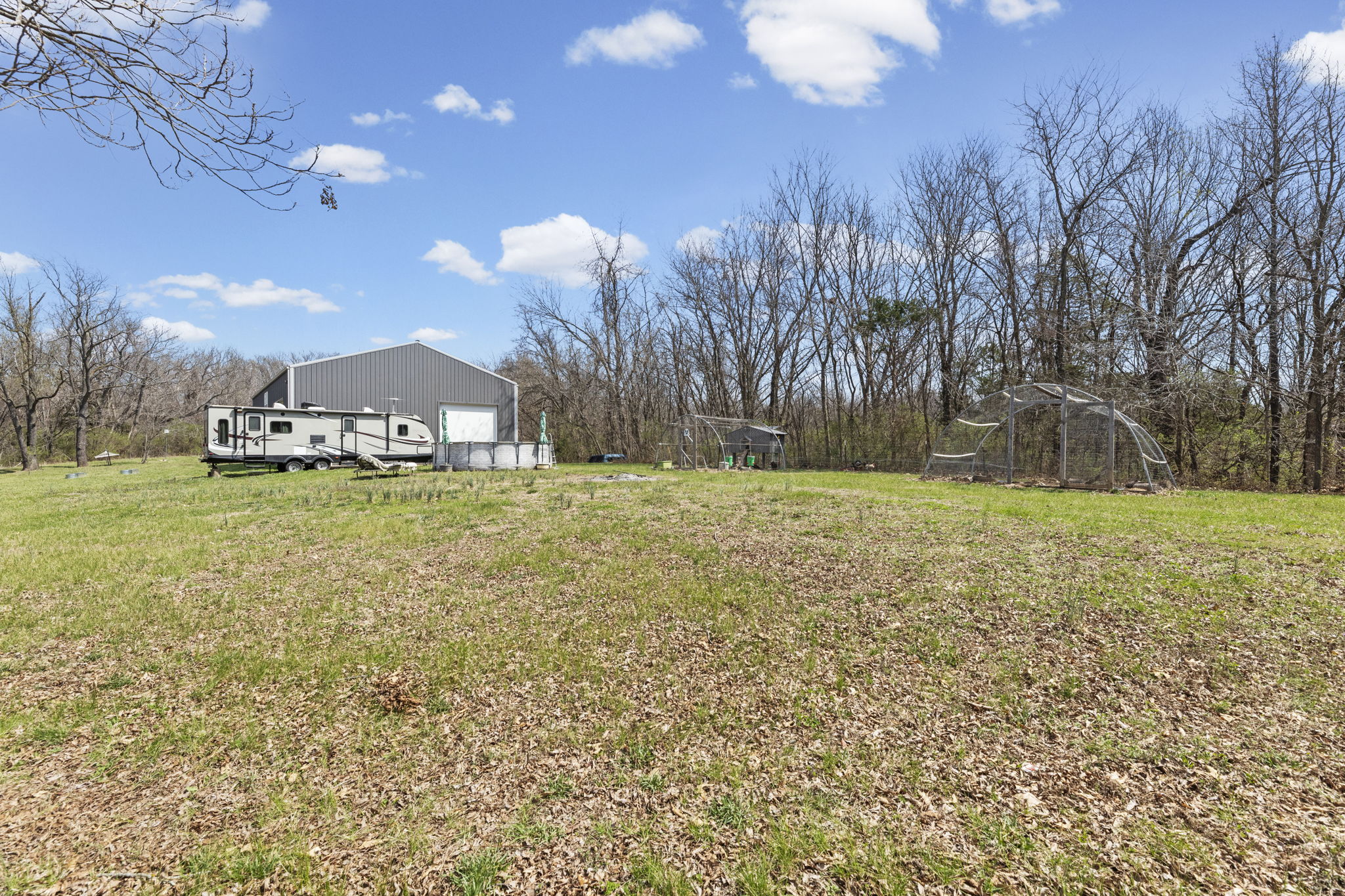 Nearly 10 private acres in Fort Osage Township