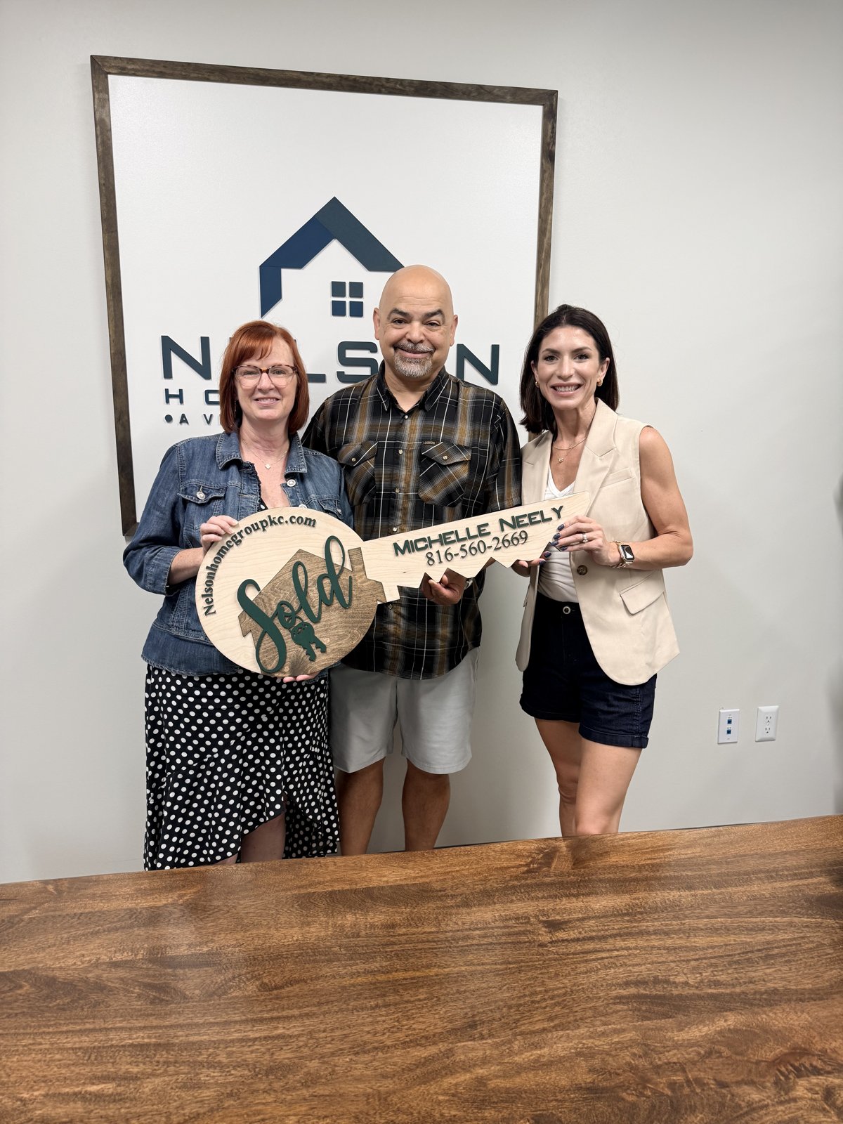 Shaney and Anthony at closing with Nelson Home Group