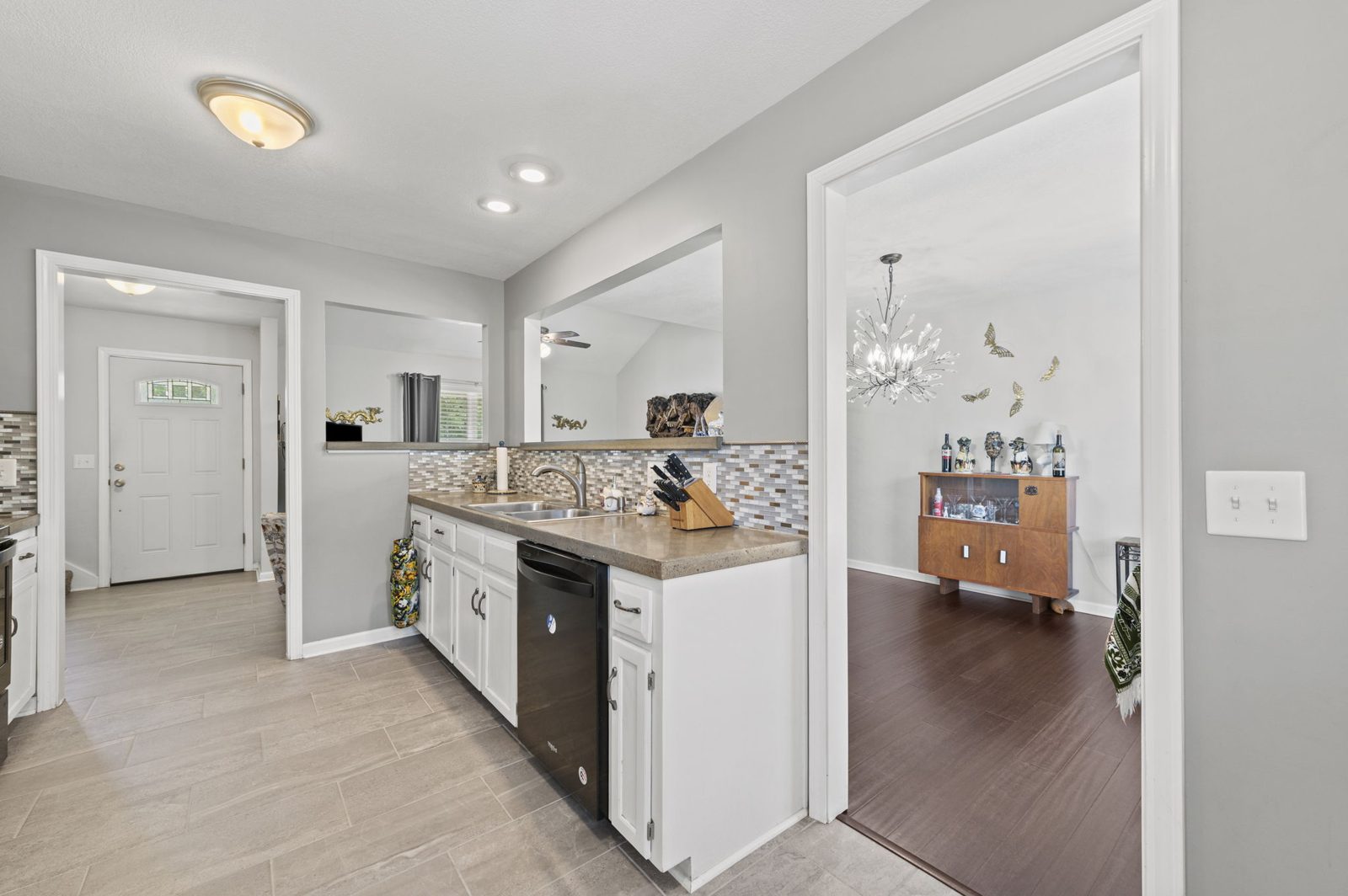 Kitchen and dining space at 1700 Todd Street