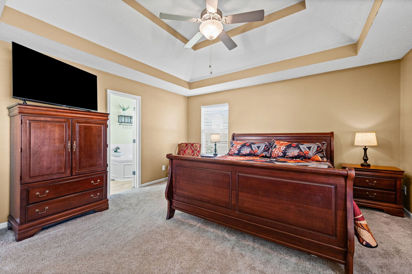 Primary bedroom at 1700 Debrah Drive